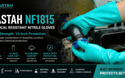 The Ultimate Chemical Resistant Nitrile Gloves for Industrial Protection: Why Nastah NF1815 Is a Game-Changer 