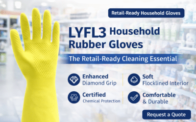 LYFL3 Household Rubber Gloves Built for Retail Success