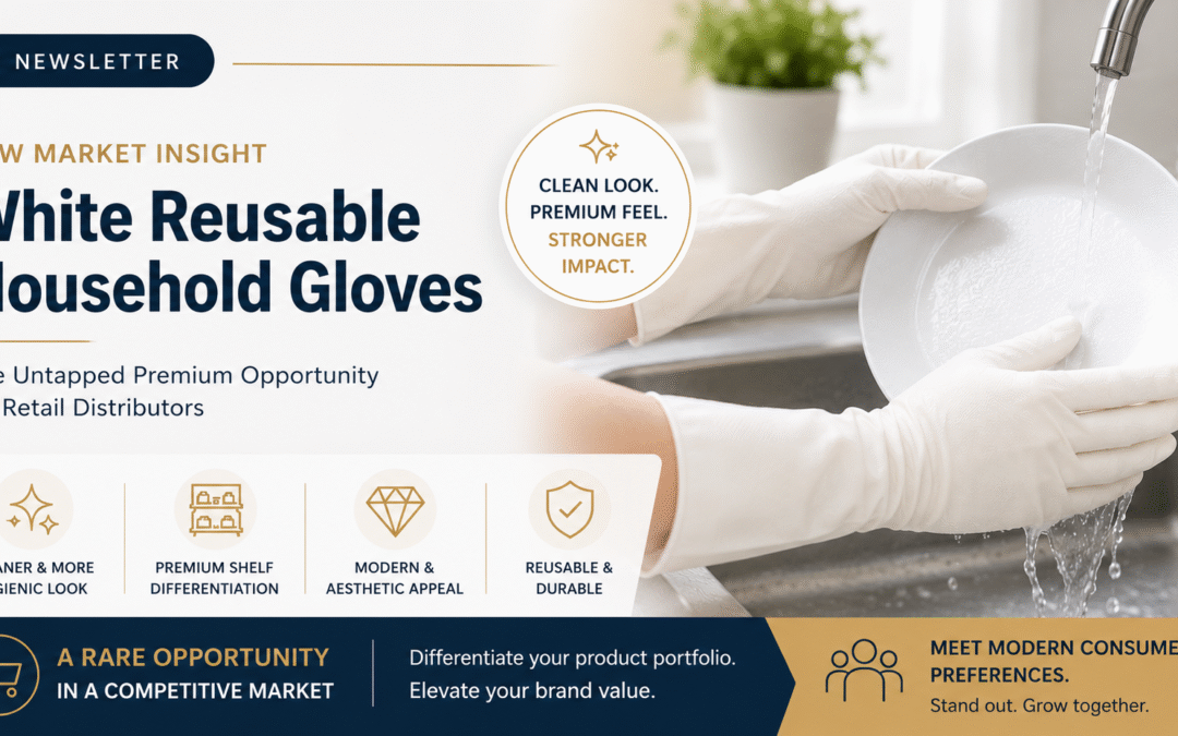 White Reusable Household Gloves: The Untapped Premium Opportunity for Retail Distributors 
