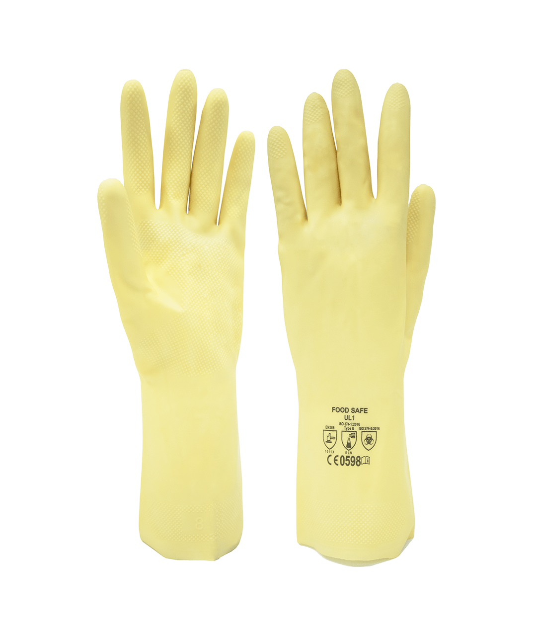 Unlined rubber clearance gloves