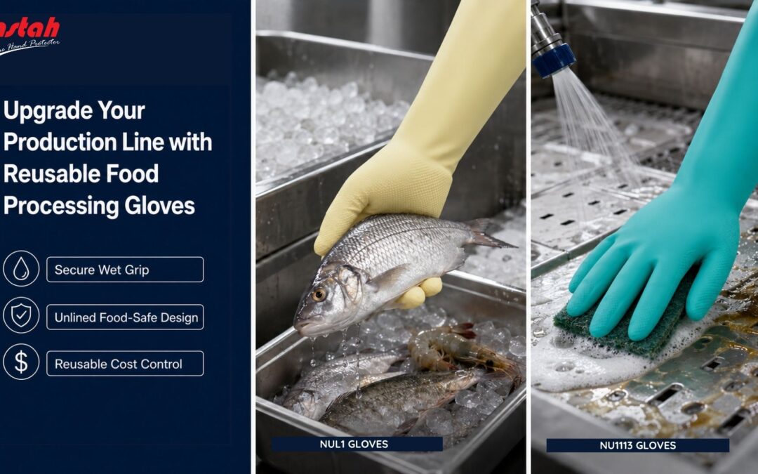 Upgrade Your Production Line with Reusable Food Processing Gloves 